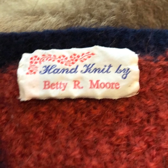 Vintage Sm-Med hand made sweater - Picture 6 of 6